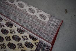 A Belgian style rug/carpet square , approx 300 x 127cm