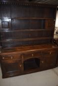 A period oak dresser