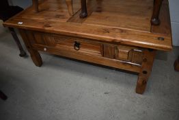 A modern coffee table