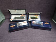 Four Bachmann 00 gauge, 2-6-2 Ivatt Class Tank Locomotive 41221, boxed 31-450, 0-6-0 3F Jinty Tank
