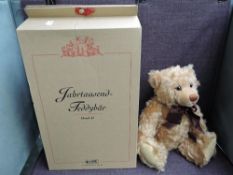 A modern Steiff limited edition Bear, Year 2000 Teddy Bear, blond 43, white tag 670374, with