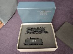 A United Scale Model HO scale American Brass AT & SF 2-8-0 Loco & Tender 1957, in original box
