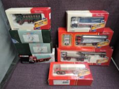 Eight Corgi limited edition diecasts, Guy Invincible 29102, Tyson Burridge 26102, Ken Thomas