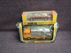 Two Corgi diecasts, Shelvoke & Drewry Revopak, boxed 1116 and Marcos Mantis, boxed 312