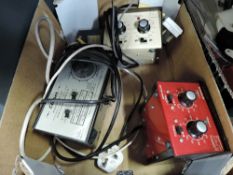 Two Gaugemaster and one Clipper Railway Track Controllers