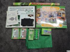 A 1990 Subbuteo World Cup Edition set, not checked for completeness, in original box 60240,