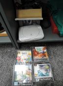 A Sony PS One Games Console and Starter Pack along with four games, Rugrats Studio Tour, Rugrats