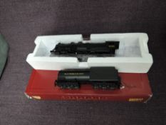 A IHC Premier Gold Series Command XXV HO scale plastic Baltimore and Ohio 2-10-2 Loco & Tender 6185,