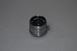 A Nikkor HC 5cm lens with Lieca mount No657052