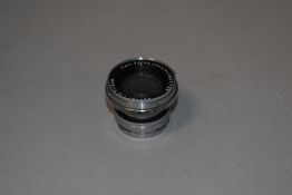 A Carl Zeiss Jena Sonnar 5cm with Lieca mount No1827795