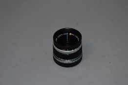 A Canon 35mm lens with Leica mount No42970