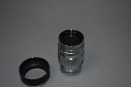 A Canon Serenar 85mm lens No 50485 with Lieca mount