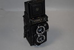A Yashica Mat 124G reflex camera