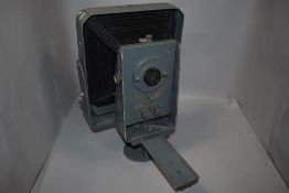 A Trixale monorail ground camera Ref No 14A/2035 with Dallmeyer wide angle lens