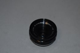 A Sankyo Kohki W-Komura 28mm No 2930607 with Leica mount