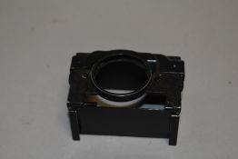 A Leica SOOPD Sumitar 50mm collapsible lens hood