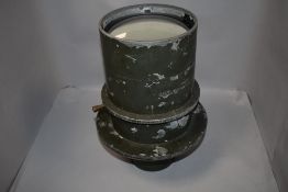 A Ross London Military WW2 period Aircraft Camera Lens, numbered 138939 Teleros F8-56in, patent
