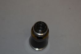 A Leica (Ernst Leitz Wetzlar) Elmar 'Mountain'105mm 1:6,3 lens No128799 in leather case
