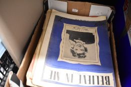 A selection of piano sheet music