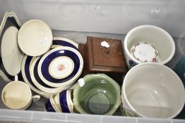 A selection of ceramics and plant pots