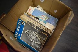A selection of maritime and sailing magazines