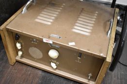 A 1960s to early 70s Clarke & Smith Model 8812 Schools Receiver /amplifier.
