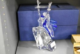 A crystal glass Swarovski figure study of Isadora from 'the Magic Of Dance' with box and