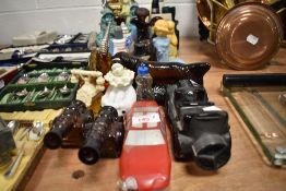 A selection of figural perfume and scent bottles by Avon and similar