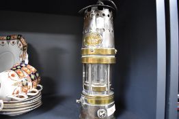 A Patterson type 66 miners lamp.
