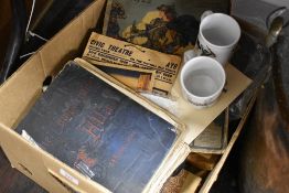A mixed lot of ephemera predominantly early to mid 20th century including 1922 Bibby's annual,