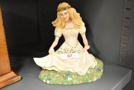 A limited edition Border fine arts figurine 'The Herb Girl' created by Emil Underberg and Prof. DR