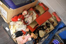 A selection of Spanish style and traditional costumed dolls.