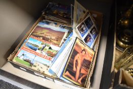 A collection of postcards, of Blackpool,Knott end, Lytham and Fleetwood interest and similar.