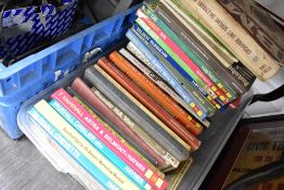 A large collection of Haynes workshop manuals and similar manuals.