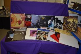 A lot of twenty albums , rock and pop interest - all been well looked after , some nice titles -