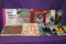 A lot of eight Blues interest albums , the Sonny Boy is a later issue , rest are original