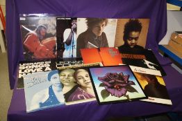 A twelve album lot - rock , pop and much more in here - some nice titles on offer