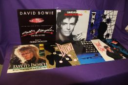 A lot of eleven 12' inch singles from David Bowie -some of these getting rare now