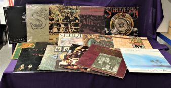 A lot of Steelye Span album - 14 in total with one Lindisfarne - UK folk rock interest