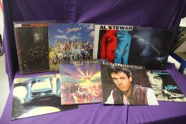 A lot of twenty five albums , rock and pop interest - all been well looked after , some nice