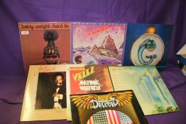 A lot of seven Soul / Jazz Funk titles with albums from Betty Wright - still in shrink - Herbie