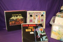A large box of around seventy albums with the bulk being of Soul interest - viewing is recommended