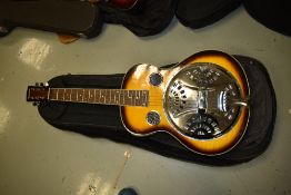 A Benson electric slide guitar