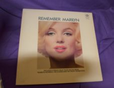 A Marilyn Monroe gatefold album with inners on the UK Pye album