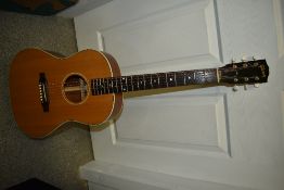 A 2013 Gibson American Eagle LG2 electro acoustic guitar, in lovely condition with Gibson hard case