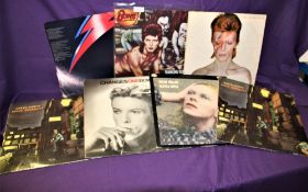A lof of six David Bowie album some with inners - most around the VG grade