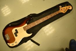 A Legend bass guitar