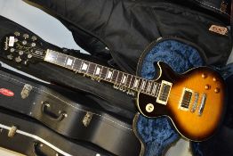 A 2004 Epiphone Les Paul Standard electric guitar, Korean, serial number U04112753