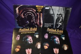 A lot of four Rolling Stones albums