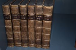 Antiquarian. Langhorne, John & William - Plutarch's Live. London 1778, 3rd edition. In six